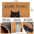 thumbnail image 2 of Felpudo MAINEVENT Welcome Peasants Cat 76 x 43 cm, 2 of 7