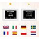 thumbnail image 3 of Digital Calendar Clock In Polish Electronic Alarm Clock Medicines 8 Languages, 3 of 5