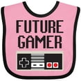 thumbnail image 3 of Inktastic Future Gamer Boys or Girls Baby Bib, 3 of 4