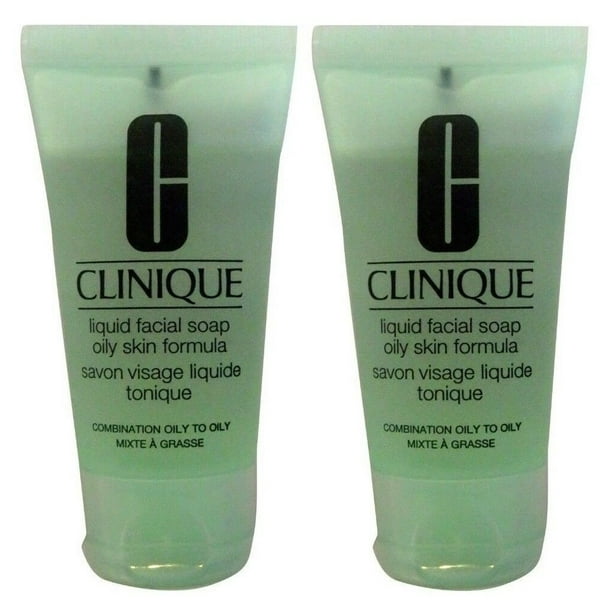 Clinique Clinique Liquid Facial Soap Oil Skin Formula 1 oz Lot of 2