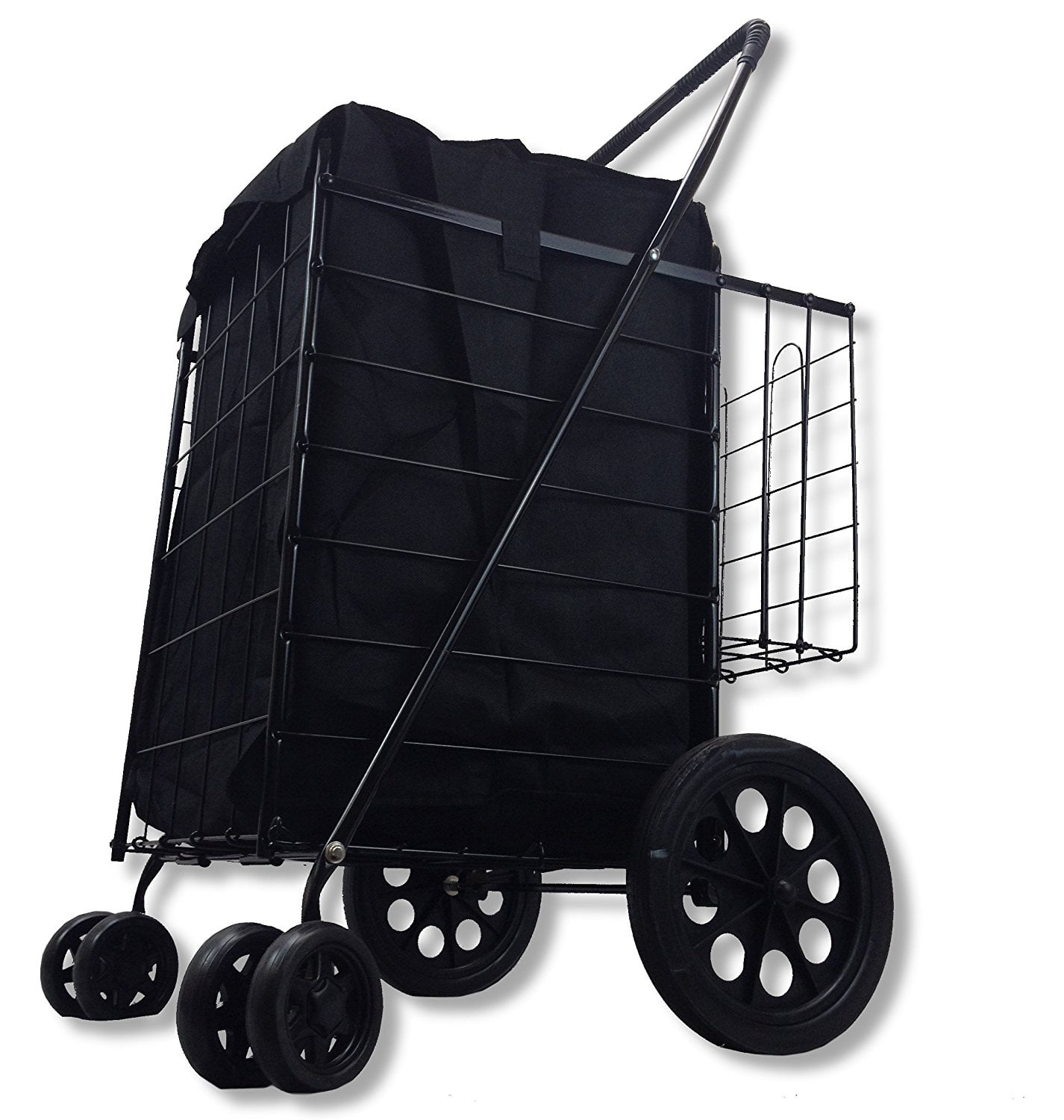 Ltd B1670115LG10101W Weiht Trading CO Pink, 2 Wheels Wheeled Trolley Hand Aluminium Alloy Folding Trolley Cart for Backpack
