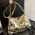 thumbnail image 6 of Women Sequin Bag Small Shoulder Tote Sparkly Purse Clutch Handbags Evening Bag Party Bling Glitter Sparkle Sequin Purse, 6 of 9