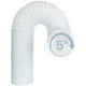 thumbnail image 1 of Manguera de escape para aire acondicionado portátil Shanqian 13 cm de diámetro blanco polipropileno 12,6 a 59 pulgadas, 1 of 3