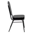 thumbnail image 3 of Flash Furniture Hercules Series Crown Back Stacking Banquet Chair in Black Vinyl, 3 of 9