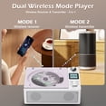thumbnail image 4 of Guardoinrt Portable CD Player High-Fidelity Sound Versatile CD Player: Compact Playback Options For Muc Lovers Compact ze, 4 of 6