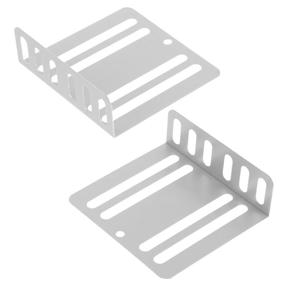 SWETRACE 2Pcs Stereo Mounting Kit Car Audio Installation Bracket Iron Bracket For Car Audio CD Player 7.50X7.00X2.50in