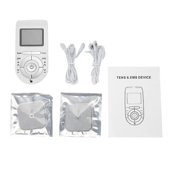 Masajeador De Cuerpo Eléctrico Digital Para Máquina Tens, Estimulador Muscular De Pulso, Alivio Del Dolor Y La Fatiga Cateissary  CE002155-00