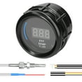 thumbnail image 1 of FlyFlise 52mm Exhaust Gases Temperature Gauge Digital Car Ext Temp Meter LED Display, 1 of 7