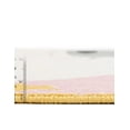 thumbnail image 5 of Unique Loom Whimsy Kids Collection Area Rug - Nap Time (5' 3" Round Pink/Black) Perfect For Kids Bed Room/Nursery Room/Living Room/Class Room/Play Room, 5 of 5