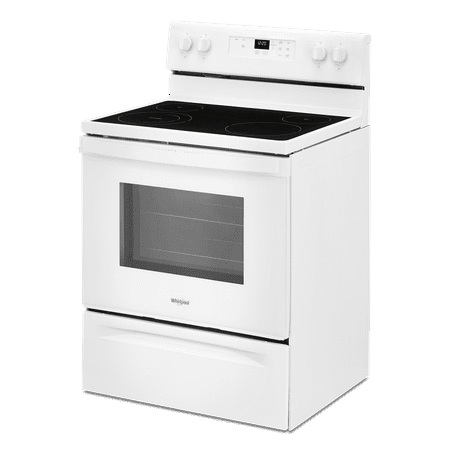 Whirlpool - 5.3 Cu. Ft. Freestanding Electric Range with Keep Warm Setting - White