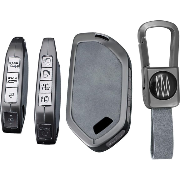 Key Fob Cover Compatible with Kia K5 GT-LINE Sportage Telluride Carnival Sorento EV6 EV9 2025-2026 Keychain Case Holder Protector,A Keychain