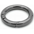 thumbnail image 4 of CRAFTME STUDIO Gunmetal 5/8" Spring O-Ring Clip (4pcs) – Metal Opening Key Ring Holder for Purse, Bag & DIY Hardware (SCOS), 4 of 10