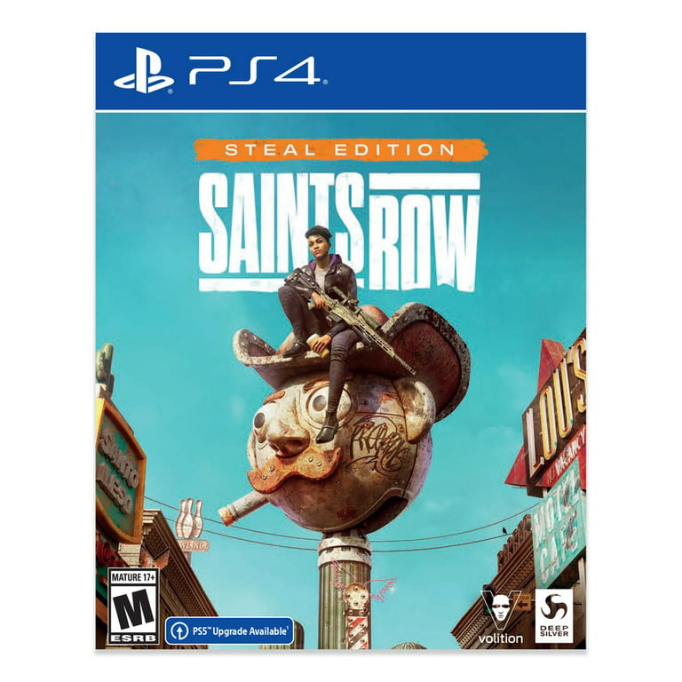 album Lederen gevinst Saints Row Steal Edition - Stealbook - PlayStation 4 - Walmart.com