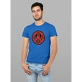 thumbnail image 2 of Plaid Smile - Trendy Checkered Emoji Design Men's T-shirt, 2 of 4