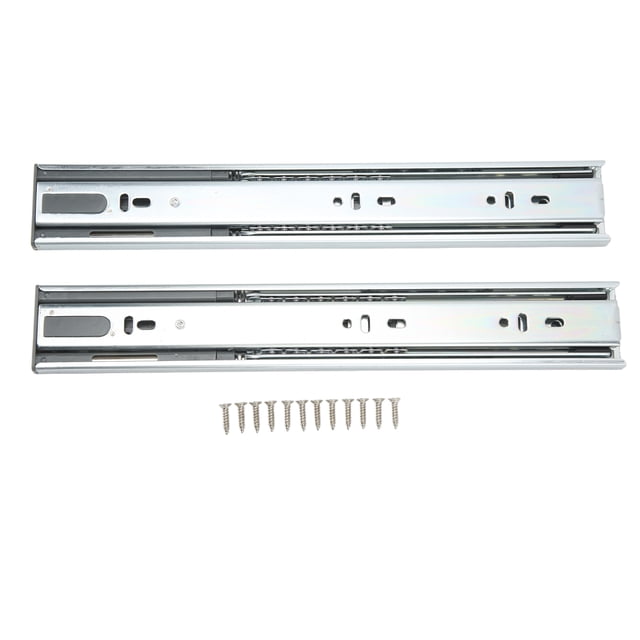 Guías Para Cajones, Rieles Deslizantes Telescópicos Para Gabinete Capacidad De Carga De 66 Lb Resistente A La Oxidación Anti Deformación 20in Para RV Para Yate Ccdes Otros