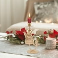 thumbnail image 3 of AMERTEER Retro Christmas Decorations Creative Candlestick Decoration Christmas Items Iron Candlestick, 3 of 11
