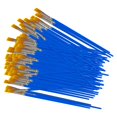 thumbnail image 1 of 100x pinceles de acuarela Macarena pelo de nailon cabeza plana, 1 of 8