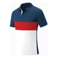 thumbnail image 1 of Playera Polo De Manga Corta Bloque De Color Para Hombre, 1 of 7