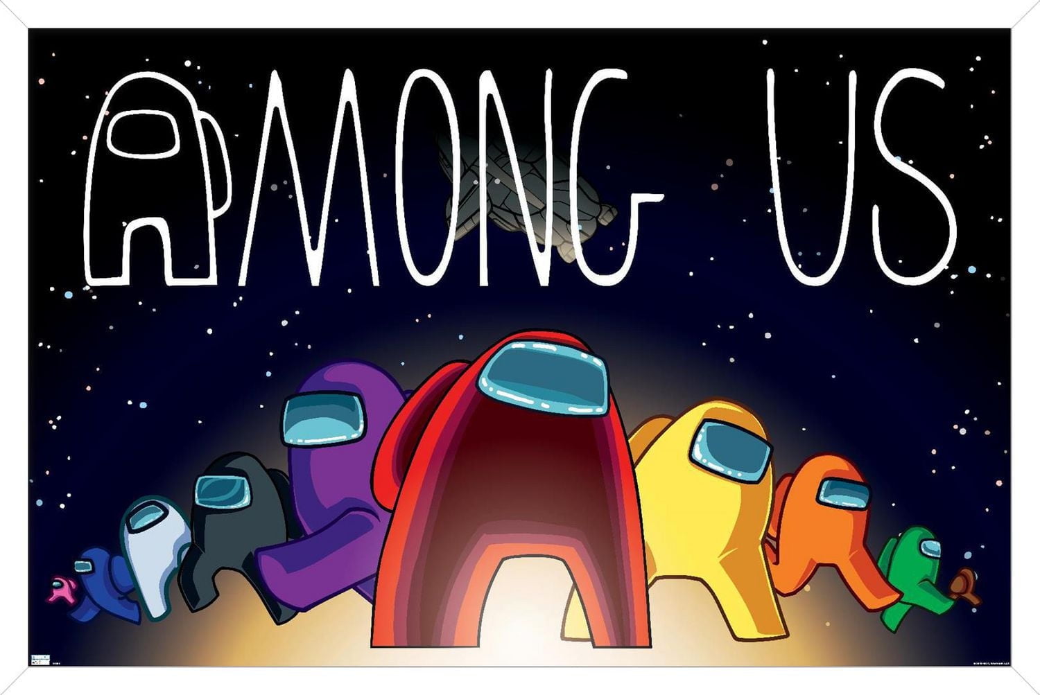 Among Us - Universe Wall Poster, 22.375" x 34" Framed