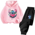 thumbnail image 4 of Mono de camión con puntadas kawaii para niños de 3 a 14 años, ropa para niños y niñas, sudadera deportiva informal de calle, 4 of 5