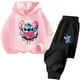 thumbnail image 4 of Mono de camión con puntadas kawaii para niños de 3 a 14 años, ropa para niños y niñas, sudadera deportiva informal de calle, 4 of 5
