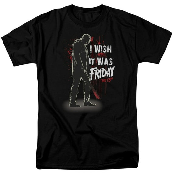 Friday The 13Th - I Wish It Was Friday - Short Sleeve Shirt - X-Large