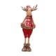 thumbnail image 5 of Figura de muñeco de alce navideño, estatua de Navidad, colección de adornos navideños novedosos, estatua de alce para fiesta, decoración del hogar de Estilo C 22x15x68cm Baoblaze Figura de muñeco de alce navideño, 5 of 8