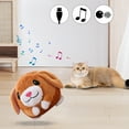 thumbnail image 3 of USB Rechargeable Dog Plush Toy Singing Talking Interactive Bouncing Jump Ball Pets Supplies, 3 of 7