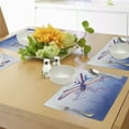 thumbnail image 4 of Ambesonne Colorful Place Mats Set of 4, Abstract Dragonfly, Standard Size, Multicolor, 4 of 6
