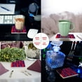 thumbnail image 2 of RYLABLUE Independence Day American Flag Set of 8 Coaster for Drinks, Absorbent Ceramic Stone Coasters Cup Mat with Cork Base for Home Kitchen Room Coffee Table Bar Decor, 2 of 4