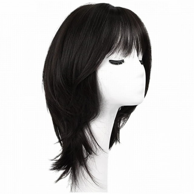 Peluca de mujer Cabello largo Hebilla interior Clavícula Cubierta de cabello Peluca ajustable e inclinada Más ahorro de tiempo y conveniencia