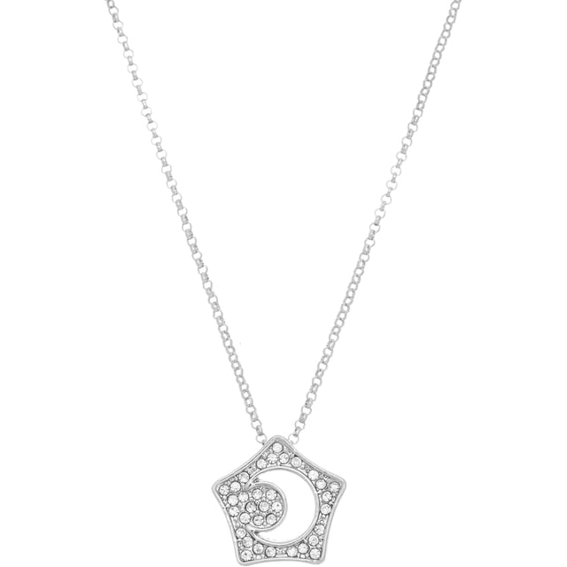 Korean Drama - Collar Lee Min Ho Kissing Star Moon, Metal, Cadena 45.7 cm, Titanio, Unisex, Niños, Joyería de fantasía, NECKLACE