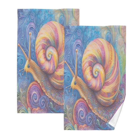 BZSMCE Face Towel Hand Towel Bath Towel Cotton Bath Towel Sets Hand Bath Towels Fashion Whimsical Snail Pattern