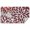 Red Floral and, variant on Multicolor Ethnic Paisley and Floral Pattern Rectangle Tablecloth 60"x84",Waterproof Polyester Rectangle Table Cloth, Wipeable Spillproof Polyester Tablecloth for Dining, Camping, Indoor and Outdoor