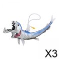 thumbnail image 1 of 3xMarine Animal Model Toy Playset Model Collection Para Niños Chauliodus, 1 of 8