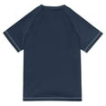 thumbnail image 6 of FORMRS Boys Rash Guard Short Sleeves Swim Shirt Quick Dry UPF 50+ Sun Protection, Sizes 3-12T, Vibrant Flowers, 6 of 6