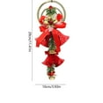 thumbnail image 3 of Guanhe Christmas Bells for Decoration Christmas Tree Bell Ornament Xmas with Ribbon Christmas Holiday Decorations for DIY Holiday Craft Home Wedding, 3 of 7