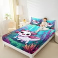 thumbnail image 4 of Castle Fairy Kids Teens Kawaii Bow Axolotl Queen Sheet Sets,Sea Salamander Bed Set, 4 of 7