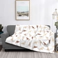 thumbnail image 2 of Yiaed Leopard Print Print Blanket Throw Blanket Soft Cozy Flannel Blanket for Home Bed Sofa Couch Chair-80"x60", 2 of 6