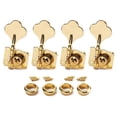 thumbnail image 2 of lionlar Pack of 4 Pcs Open Right Handed Tuner Tuning Pegs Set for Bass Guitar Golden, 2 of 6