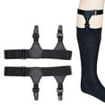 thumbnail image 3 of Men'S Sock Garters Belt Adjustable 2Pcs Sturdy Clip Accessories Suspenders, 3 of 9