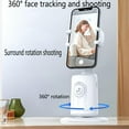thumbnail image 3 of Smart AI Facial Recognition Phone Tripod, Auto Face Tracking for iPhone Android, 360° Rotation Phone Stand, Rechargeable Smart Shooting Stand (Black, Only Smart Tracking Gimbal), 3 of 8