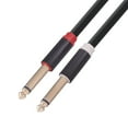 thumbnail image 4 of Dual 1/4 Inch Ts To Dual Rca Stereo Audio Interconnect Cable Patch Cable Cords, 4 of 9