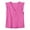 Pink, variant on Moxiu Linen Tank Tops Women Summer Cute Henley V Neck Ruffle Sleeveless Shirts Dreesy Casual Elegant Tank Top Tunic Blouses Navy,XXL