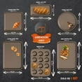 thumbnail image 6 of 6-Pcs Nonstick Bakeware Set-Highest-Quality Baking Sheets, Non-Grease Cookie Trays, Wide & Square Bake Pan, Bread Loaf & Round Cake Pan, Designed Not To Wrap or Bend Out Of Shape - NutriChef, 6 of 10