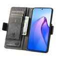 thumbnail image 3 of Compatible With Oppo Reno 8 Pro 5g Rfid Blocking Leather Wallet Case Card Holder Flip Folio Shockproof Cover, 3 of 3