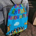thumbnail image 4 of Canciones Infantiles Mochila de Cuerdas para Deportes y Gimnasio, Bolsa de Cuerdas Resistente al Agua, Bolsa Cinch, 30×40cm, 4 of 6