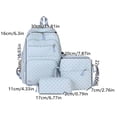 thumbnail image 3 of 2026 New Cute Bow Backpack 3-Piece Set, Cute Backpack Set Aesthetic Daypack Bow Rucksack, 3 of 4