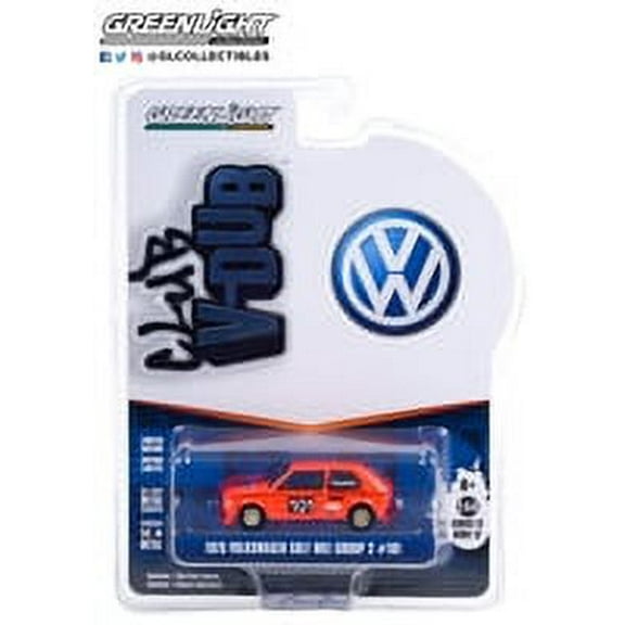 Greenlight Club Vee-Dub Series 12 - 1975 Volkswagen Golf Mk 1 Group 2 #101