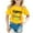 Yellow, variant on Hiijoy Toddler Girls Last Day of School T-Shirt Letter Print Short Sleeve Summer T Shirt